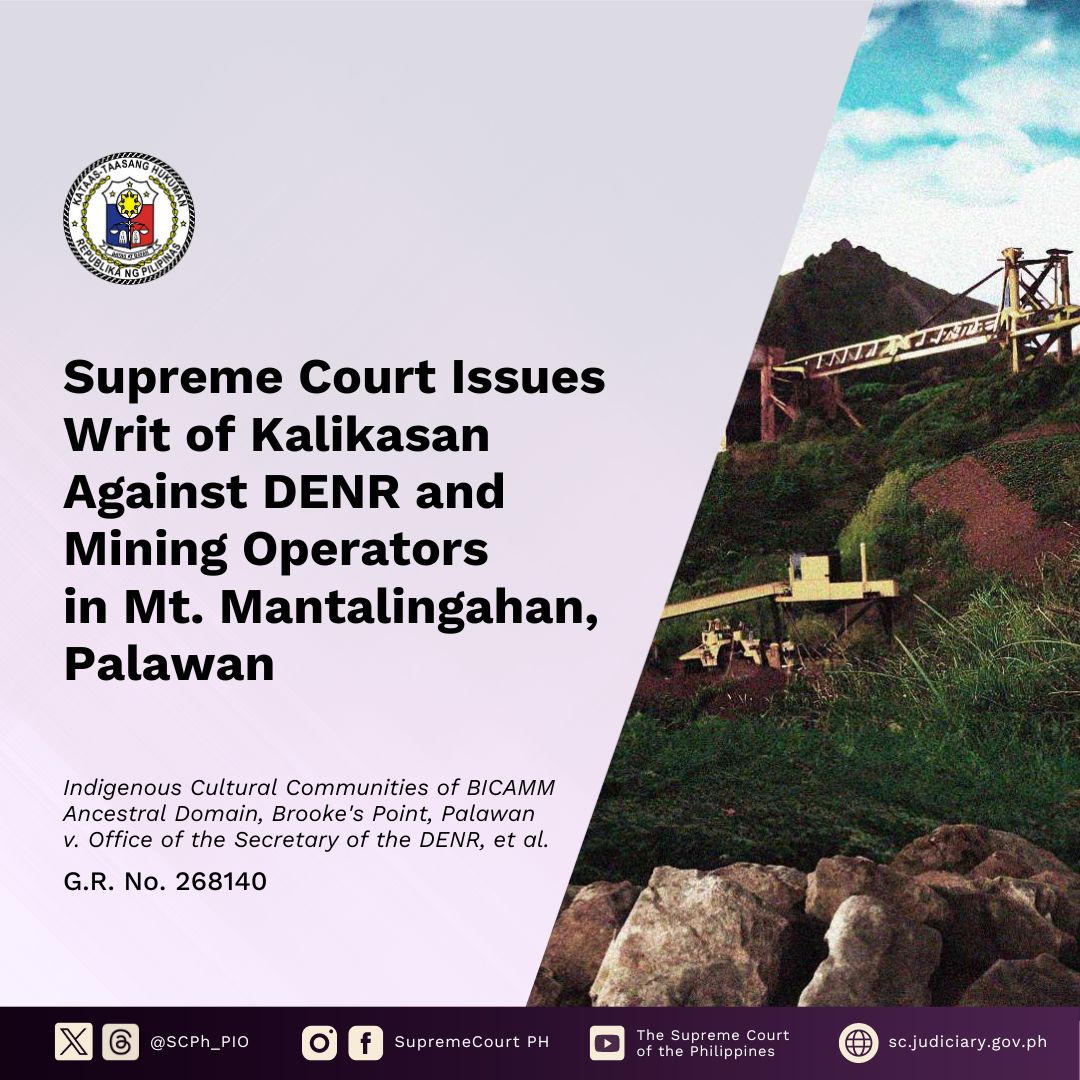 Green Livelihoods Alliance Hails Supreme Courts Writ Of Kalikasan